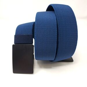 Men's Blue Belt with Black Buckle